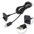 Xbox 360 Wireless Controller Charging Cable - Black. 
