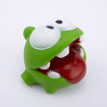 Rope Frog Vinyl Rubber Games Doll OM NOM Candy Gulping Monster Toys Figure. 