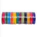 24Pcs Indian Northern Area Handcrafted Glass Bangles set for Womens in Black/Colorful, Marble Handmade bangles for girls (Pack of 12/24). 