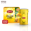 Free Jar with Lipton Yellow Label Black Teabags 100s. 