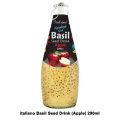 Italiano Basil Seed Drink Apple. 