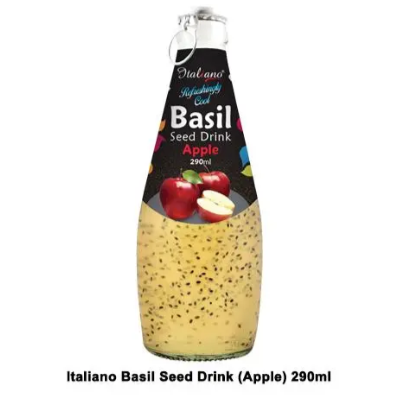 Italiano Basil Seed Drink Apple