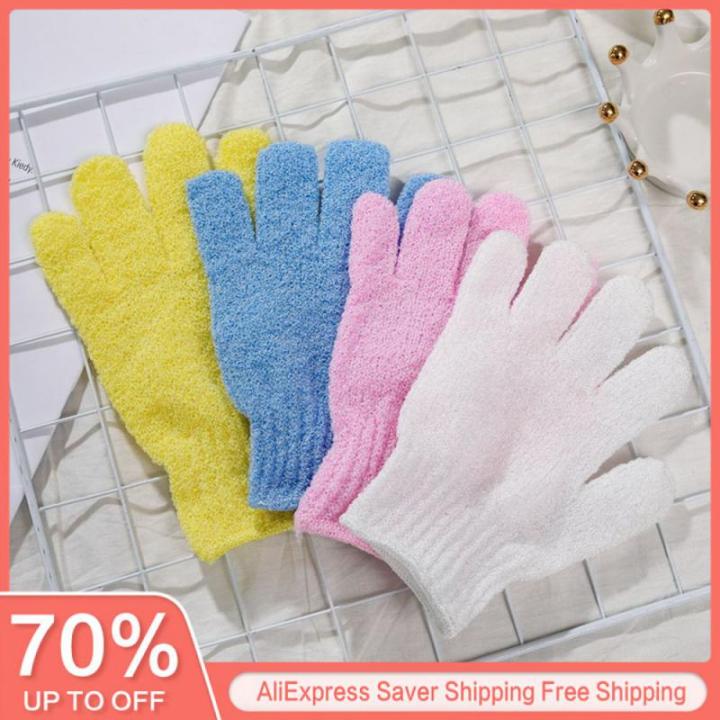 Facial Cleanser, Moisturizer, Scrub, Sponge, Shower Scrub Hands, 1pcs, Shower Exfoliating Gloves, Exfoliating Glove Cover, Body Massage, Hydro
