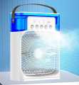 Portable 3 In 1 Fan, Air Conditioner, and Humidifier Combo for Household Use - Small Air Cooler with LED Night Lights and Adjustable Airflow, Ideal for Home, Office.. 