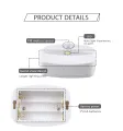LED Night Lights Motion Sensor Light Battery Operated Wireless Wall Lamp Closet Cabinet Door Light. 