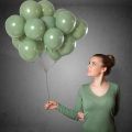 35 pcs 9 inch foji Green Latex Balloons without shinny for Birthday Party Graduation Baby Shower Wedding Decoration Olive Green Party Balloon. 