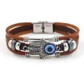Game The Last of Us 2 Part 2 Ellie Dina Bracelet Cosplay Devil's Eye Blue Beads Bracelets Fan Gift Collection Costume Accessorie. 