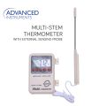 -50°C to 300°C Wide Measurement Range, Stainless Steel Probe, C° / F° Selectable, Data Hold, Maximum / Minimum Temprature For Food . Kitchen , Thermometer. 