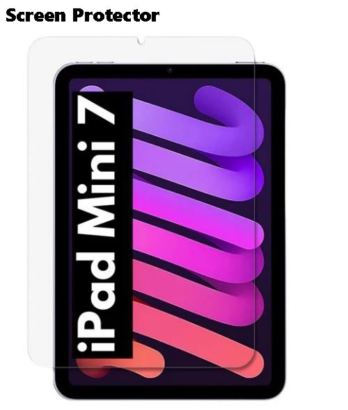 Protector For iPad mini cover 7th Generation 2024 Screen