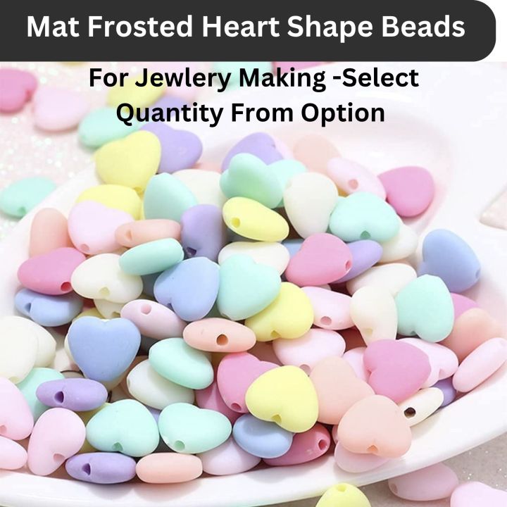 25/50/100/200/500%20Mat%20Frosted%20Heart%20Shape%20Plastic%20Beads%20For%20Bracelet%20Making%20Jewlery%20Making%20DIY%20Kids%20Jewlery%20Making%20Charms%20Beads%20Heart%20Style%20Beads%20For%20Jewelery%20Making%20ewellery%20Making%20Beads%20Chamrs%20By%20SAMS%20COLLECTION%20online%20in%20pakistan%20wholesale%20Price%20-%20Image%202