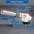 Kitchen Culinary Torch, Professional Torch Kitchen Blow Lighter Adjustable Flame with Reverse Use for Creme Brulee, Searing, Baking, BBQ (Butan Gas Not Included). 