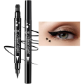 Convenient Makeup Cat Eye Wing Eyeliner Stamp Hearts Stars Shapes Face Stamps Eyeliner Pen Set. 