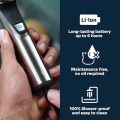 Philips Norelco Multigroom Series 9000-21 piece Men's Grooming Kit for beard, body, face, nose, ear hair trimmer w/premium storage case, MG9510/60. 
