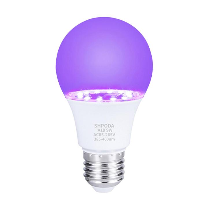 RU UV Night Light Wide Application 385-400nm Wavelength 9W Ambient Light