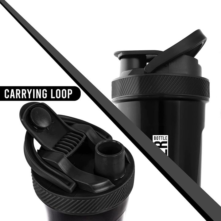 Gym%20Shaker%20Bottle%20Water%20Bottle%20Fitness%20Sports%20Classic%20Protein%20Mixer%20Shaker%20Bottle%20(24-Oz)%20-%20Image%202