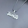 Hip Hop Rapper Juice Wrld 999 Necklace Stainelss Steel Letter Name Heart Pendants Necklaces Fans Memorial Jewelry Gifts. 