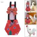 Chicken Duck Diaper Wear Costume Poultry Nappy for Duckling Hens Red. 