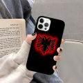 Albania flag Phone Case For iPhone 15 14 13 12 Mini 11 Pro Max SE 2020 6S 7 8 Plus X XS Max XR Shell And the LORD.. 