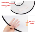 E collar For Dogs/Cat Plastic Cone for Dogs After Surgery. 