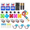 Electronic Science Project Kit – DC Motor DIY Set for STEM Learning, School Projects & Hobby Experiments. 