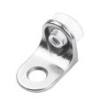 Zinc Alloy Glass Shelves Stand Bracket Nail Shelf Support Stud Cupboard Pegs Pin Cabinet Hold Plate Support. 