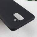 Samsung A6 Plus  Matte Soft Silicon Shockproof Back Cover with Camera Protection. 