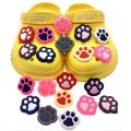 Trends jibitz crocks for Women Cartoon Cat Dog Paw Style jibbitz crocs High Quality Shoes Accessories. 
