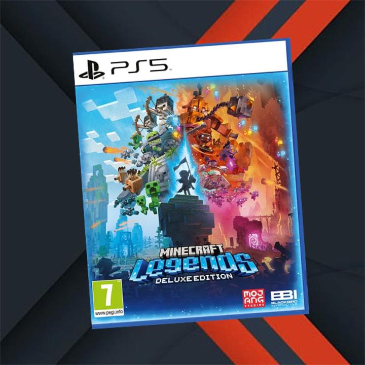 PLAYSTATION 5 DVD MINECRAFT LEGENDS DELUX EDITION PS5 GAME