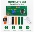 I50 Suit Max 11 in 1 Smart Watch | 2.01" Full Touch Display | Bluetooth Calling | 11 Straps | Fitness & Sports Smartwatch. 