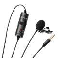 Original Boya BY-M1 Professional Collar Microphone 3.5mm Audio Video Record Lavalier / Best Price IN Pakistan /  For All Devices. 