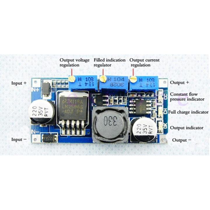 Adjustable DC to DC LED Driver Lithium Battery Charger Module LM2596