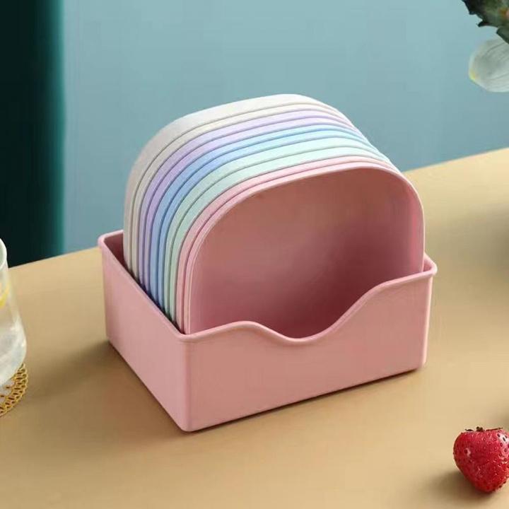 New%20High%20Quality%20pack%20Of%2010%20Colorful%20Plastic%20Palate,%20Durable%20Reusable%20Plastic%20Plate%20Set%20with%20Stand,%20Square%20Plastic%20Dinner,%20Breakfast%20Plates%20With%20Stand%20Holder%20Multi-Purpose%20Plastic%20Plate%20Set%20for%20Kitchen%20Use%20-%20Image%209