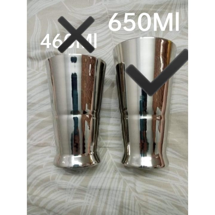 Stainless Steel Lassi Galss/Lassi waly Glass/460ml, 650ml