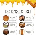Beeswax Furniture polish - High Gloss Shine Spray wax for Wood furnitures - 120ml | Made in Korea. 