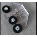 Aluminum Landing Gear Wheel Kit For RC Airplane Replacement. 