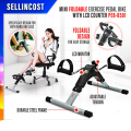 Mini Exercise cycle, exercise cycle, home exercise bike, mini bike, Mini Bike Pedal Exerciser, Mini Exercise Peddler for Seniors Legs Arms Physical Therapy Workout, cycle. 