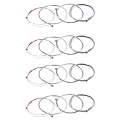 NXFDSIOZ 16x Set of 4/4 Violin Bowstring Strings (G-D-A-E). 
