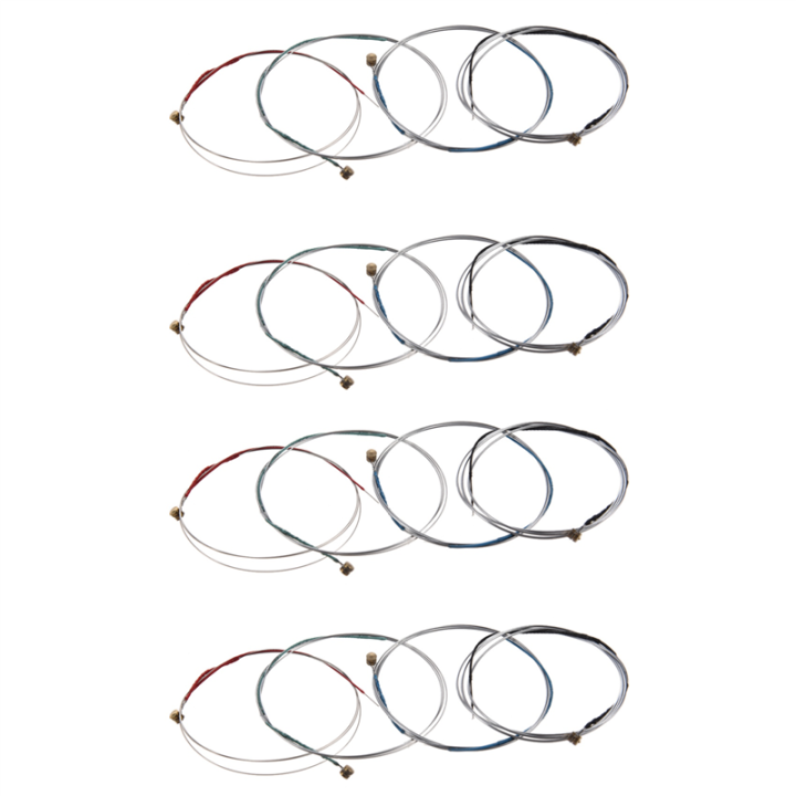 NXFDSIOZ 16x Set of 4/4 Violin Bowstring Strings (G-D-A-E)