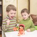 New Jumperjuer-Little Girl Cute Rag Doll Lovely tuffed Doll oft Pluh Toy Home Decoration Birthday Gift for Kid Girl. 