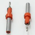 LKPCIGCXM 5Pcs Wood Hole Drill Bit,8MM Shank Countersink Drill Bit Router Bit,Wood Working Counter Sink Drill Bit Set Screw Cutter. 