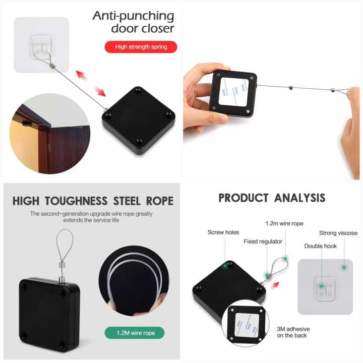 Self-adhesive Door Closer