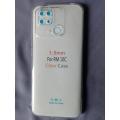 For Redmi 10c  Soft Slicone Transparent Flexible and Camera Protection Back Cover. 