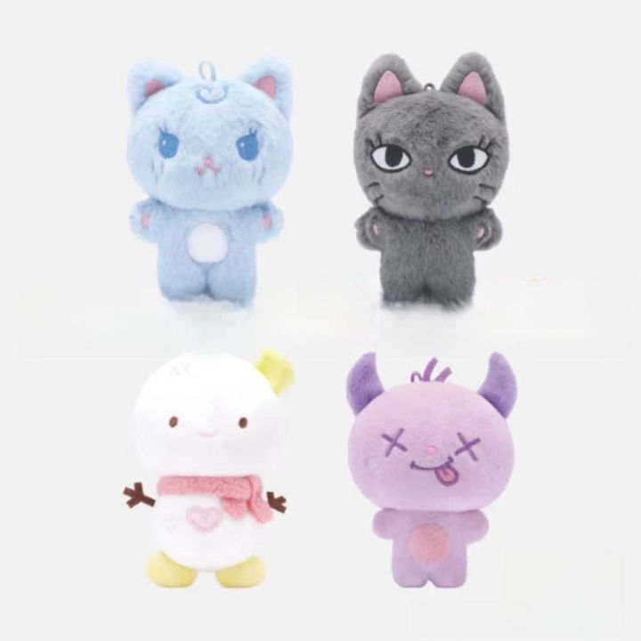 Kpop Idol AESPA Drawing Animal Doll Plush Doll KARINA GISELLE WINTER NINGNING Stuffed Toys