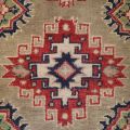 Traditional Rug Handmade Rug 2' 6 x 3' 8 ft Brown Medallion Carpet Rug Small Kaleen -G25370. 