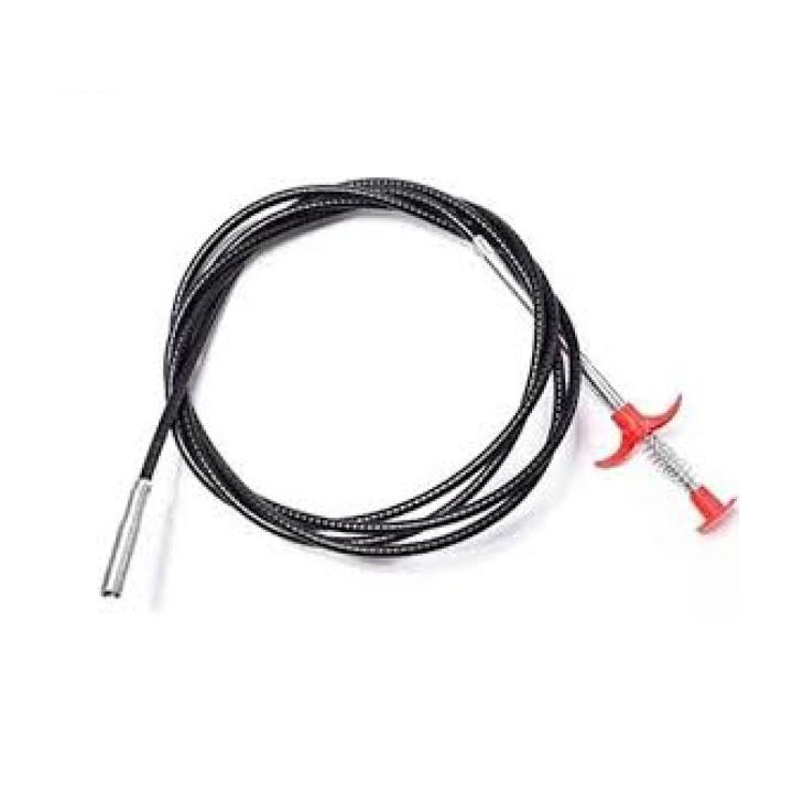 Drain Opener Wire Drain Cleaner Drain Snake Clog Remover Cleaning Tool, Spring Pipe Dredging Steel Tool