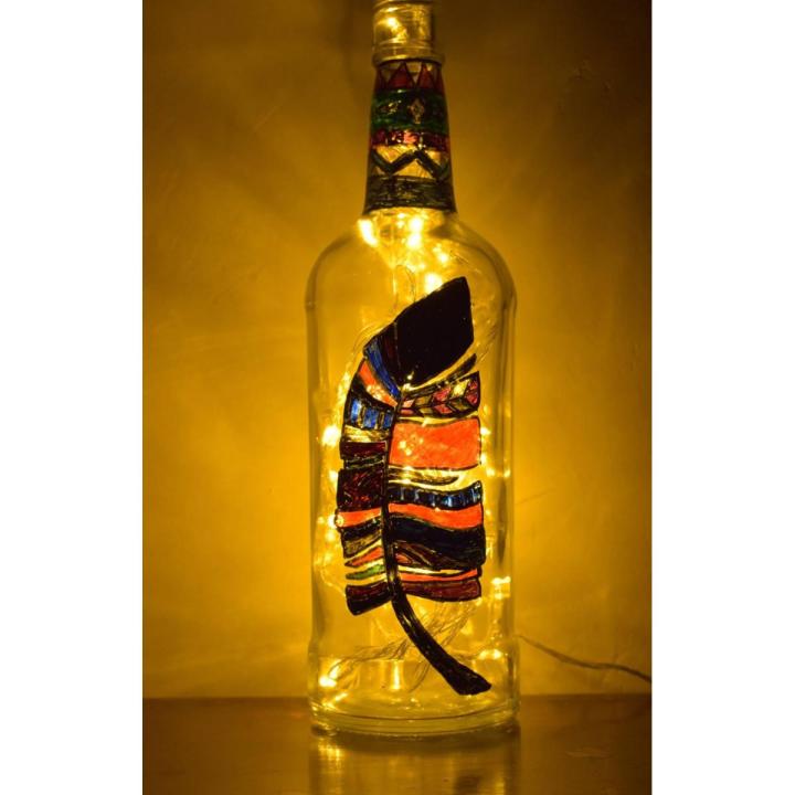 Lit-tle Feather Lamp