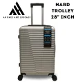 ABS Large Trolley suitcase 28" Inch ABS Hardside Spinner 4 Wheel Luggage 360 wheels fibre body lock supported. 