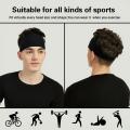 Sports Headbands for Men ,Moisture Wicking Workout Headband, Sweatband Headbands for Running,Cycling,Football,Yoga,Hairband. 