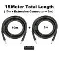 Pressure Hose for Black&Decker Bosch Pressure Washers 5/10/15/20 m - Quick Connect ends - for most Black n Decker models like PW1400 etc. Select 5 meter / 10 meter / 15 meter / 20 meter / Extension Connector Only / from variations. 
