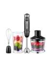 Hand Blender, Aicok 4-in-1 Immersion Blender, Stick Blender, 6 Speed Control, Hand Mixer Sets Includes Food Chopper, Egg Whisk, and BPA-Free Beaker (600ml), 400W, Black. 